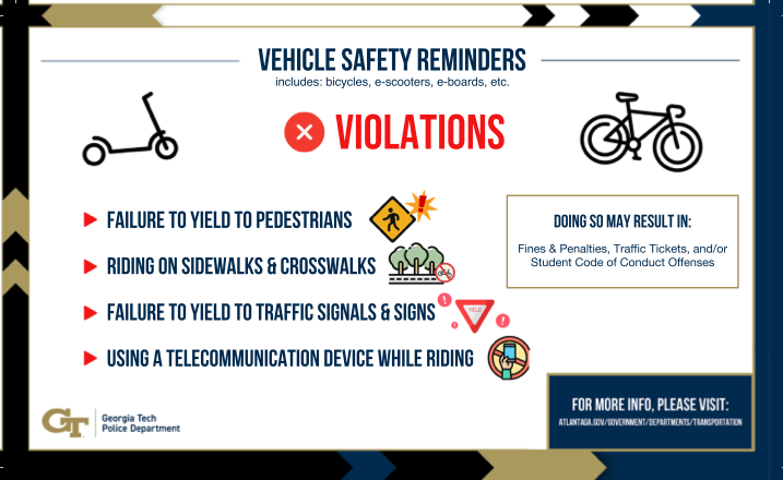 vehicle safety reminders violations