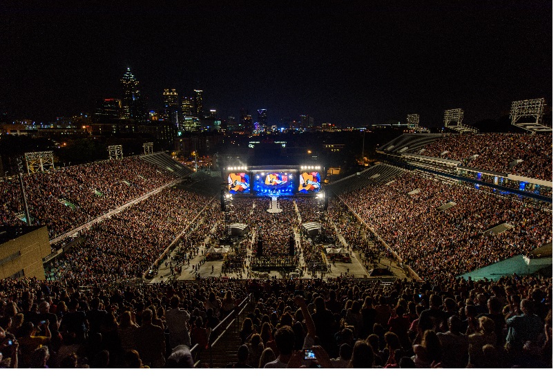 Rolling Stones 2015 Concert at Grant Field