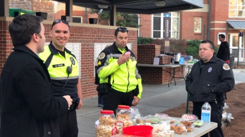 Family Housing participates in Adopt a Cop Family Housing participates in Adopt a Cop