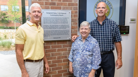Beringause Family Honored by GTPD