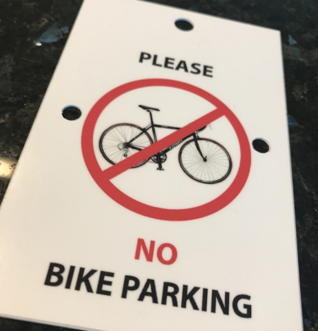 Bike Parking Restrictions Bike Parking Restrictions