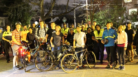 GTPD and APD Bike Ride in Home Park GTPD and APD Bike Ride in Home Park