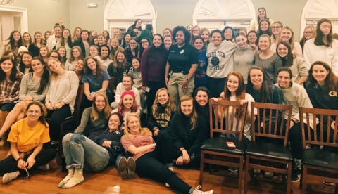 Alpha Chi Omega Adopts Investigator Cassandra Davis Alpha Chi Omega Adopts Investigator Cassandra Davis